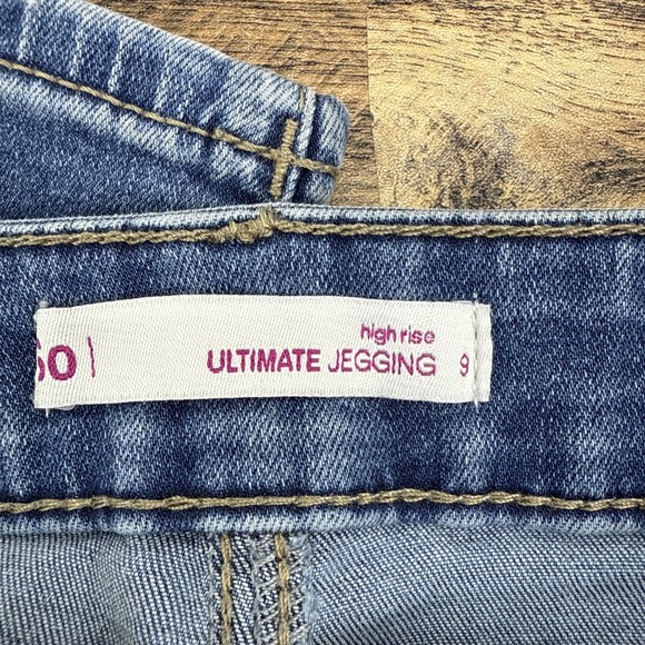 SO Women's High Rise Ultimate Jegging Jeans Size 9 Skinny Stretch Denim - Picture 5 of 6